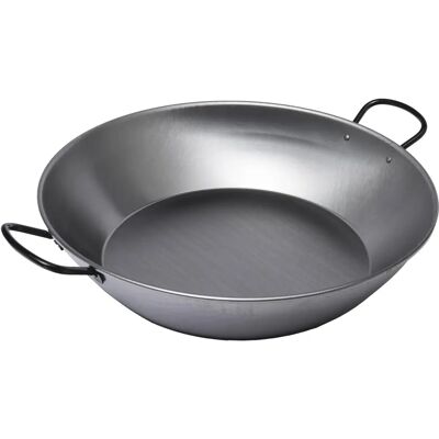 Padella profonda Vaello 450 - Resistente al fuoco, Acciaio lucido, 50cm Padella profonda Vaello 450 - Resistente al fuoco, Acciaio lucido, 50cm