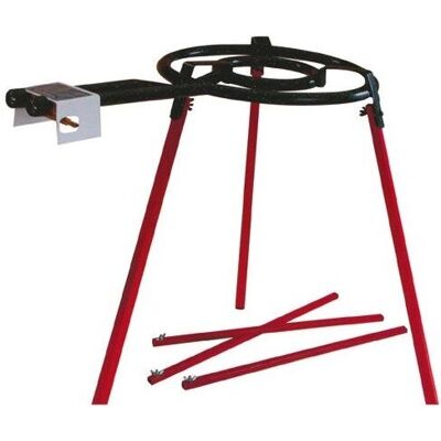 Vaello Campos 03100 Tripod Carré en Acier pour Brûleur à Gaz - Publicité Vaello Campos 03100 Tripod Carré en Acier pour Brûleur à Gaz - Publicité