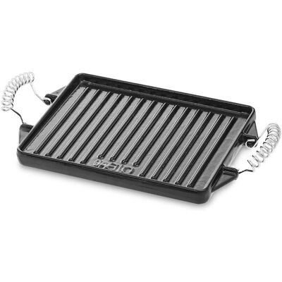 Placa de Hierro Esmaltado Rectangular Negra Vaello - Grill hotplate Placa de Hierro Esmaltado Rectangular Negra Vaello - Grill hotplate