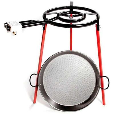 Vaello - Carbon Steel Pan 46cm - Double Gas Ring - Pan Vaello - Carbon Steel Pan 46cm - Double Gas Ring - Pan
