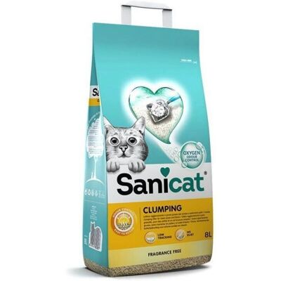 Lettiera Sanicat 8L - A Clumping, Odorless Lettiera Sanicat 8L - A Clumping, Odorless