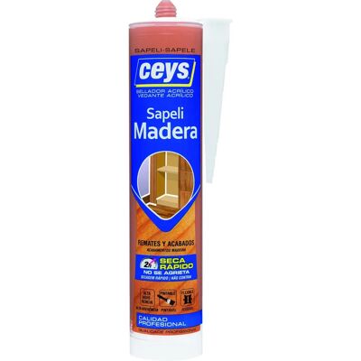 Ceys Sapeli 280ml Sigillante per Legno - Stucco e Colla Ceys Sapeli 280ml Sigillante per Legno - Stucco e Colla