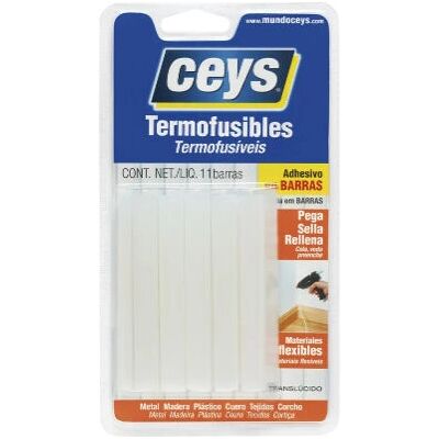 Ceys 507010 Accessoire de Pistolet à Colle - Barres de Colle Transparentes Haute Performance - Publicité Ceys 507010 Accessoire de Pistolet à Colle - Barres de Colle Transparentes Haute Performance - Publicité