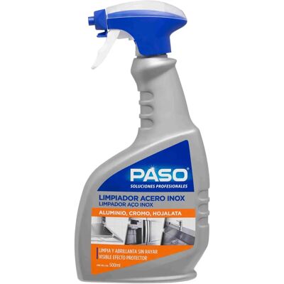 Nettoyant Paso 500 ml - Polish et Nettoyant pour Acier Inoxydable - Publicité Nettoyant Paso 500 ml - Polish et Nettoyant pour Acier Inoxydable - Publicité