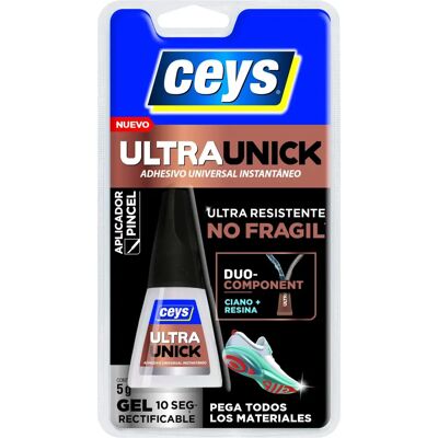 Ceys Colle Instantanée - Gel Transparent Universel - 5g - Publicité Ceys Colle Instantanée - Gel Transparent Universel - 5g - Publicité