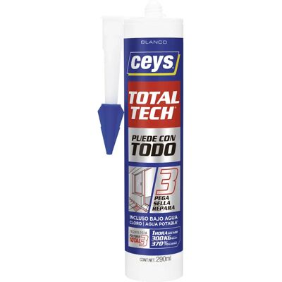 CEYS 507216 Σιλικόνη Σφράγιση - Λευκό - 290ml CEYS 507216 Σιλικόνη Σφράγιση - Λευκό - 290ml