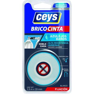 Ceys Fita dupla face 1,5 m - Fita dupla face Ceys Fita dupla face 1,5 m - Fita dupla face