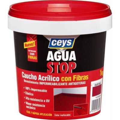 CEYS Fibra Waterstop Vermelha 1kg - Membrana CEYS Fibra Waterstop Vermelha 1kg - Membrana