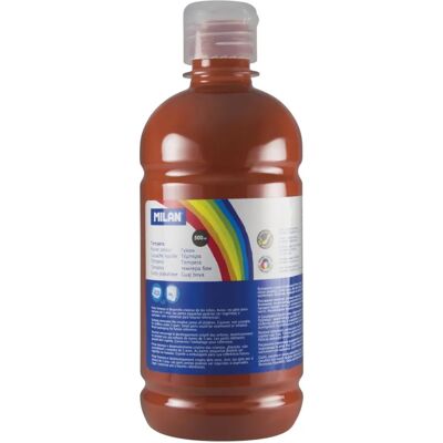 Tempera Liquide Marron Milan 500ml - Peinture Tempera Liquide Marron Milan 500ml - Peinture