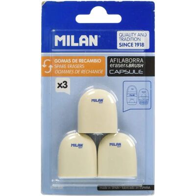 Zestaw Gum Milan - Wzór Kapsuła - 3 Zamienniki Zestaw Gum Milan - Wzór Kapsuła - 3 Zamienniki