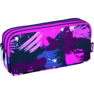 Estuche Triple MILAN Pink - Estuche para lápices Estuche Triple MILAN Pink - Estuche para lápices