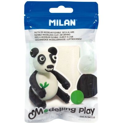 Milan Biała Masa Modelująca - Pasta do Modelowania 100g dla Dzieci Milan Biała Masa Modelująca - Pasta do Modelowania 100g dla Dzieci