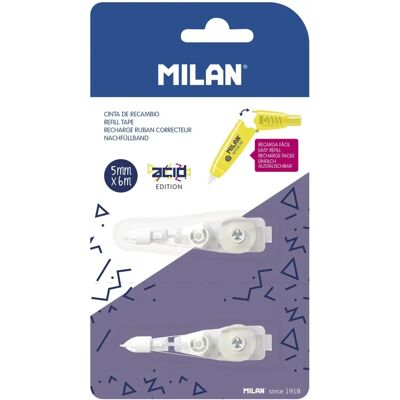 Milan Korrekturband 2er Pack - 5mm x 6m Milan Korrekturband 2er Pack - 5mm x 6m