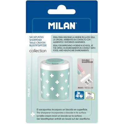Milan Doppelspitzer - Antibakteriell Türkis - Schule & Büro Milan Doppelspitzer - Antibakteriell Türkis - Schule & Büro
