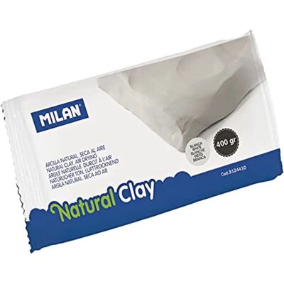 Argile Naturelle Séchée à l'Air Blanc - Milan Argile Naturelle Séchée à l'Air Blanc - Milan