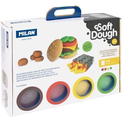 Milan 913304HB Töpfer-Set - Multicolor - Modelliermasse Milan 913304HB Töpfer-Set - Multicolor - Modelliermasse