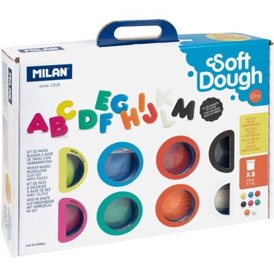 Kit de pâte à modeler Milan - Multicolore - 37 pièces - Publicité Kit de pâte à modeler Milan - Multicolore - 37 pièces - Publicité