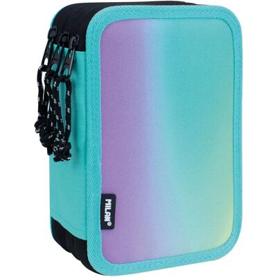 Custodia tripla Milan Sunset 49 Pezzi - Matita, Temperino, Gomma, 18 Pennarelli, 6 Matite colorate, 12 Matite colorate, Righello 15 cm - Cancelleria per bambini Custodia tripla Milan Sunset 49 Pezzi - Matita, Temperino, Gomma, 18 Pennarelli, 6 Matite colorate, 12 Matite colorate, Righello 15 cm - Cancelleria per bambini