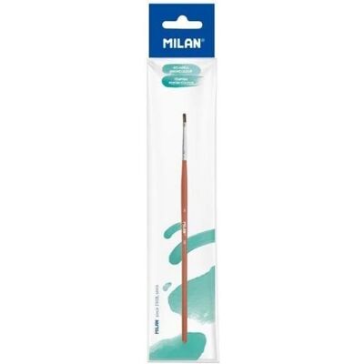 Polybagr Kurzer Holzgriff Braune Pinsel - Malpinsel Polybagr Kurzer Holzgriff Braune Pinsel - Malpinsel