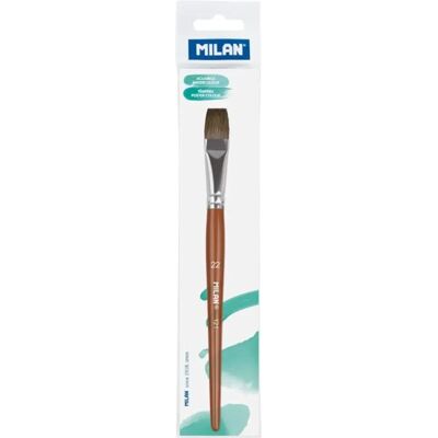 Pinceau scolaire plat Polybagr - 121 No. 22 - Marron Pinceau scolaire plat Polybagr - 121 No. 22 - Marron
