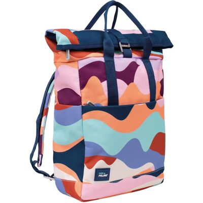 Milan Top Roll Closure Urban Backpack - Backpack Milan Top Roll Closure Urban Backpack - Backpack