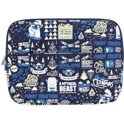 Milan The Yeti 13" Marineblau Laptop Sleeve - Laptop Type Milan The Yeti 13" Marineblau Laptop Sleeve - Laptop Type