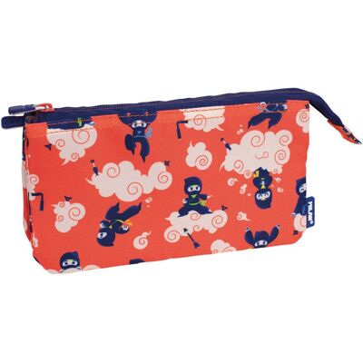 Milan - Ninjutsu - Rosso - 22 x 12 x 4 cm - Holdall Milan - Ninjutsu - Rosso - 22 x 12 x 4 cm - Holdall