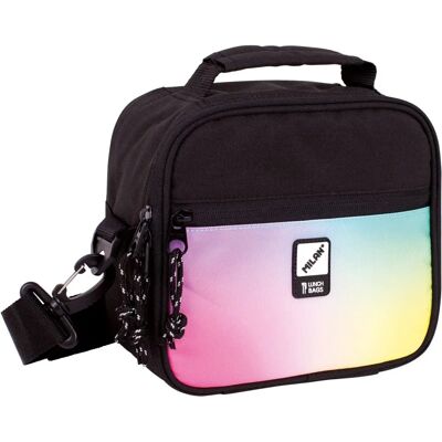 Milan Sunset Food Bag with 3 Lunch Boxes Milan Sunset Food Bag with 3 Lunch Boxes