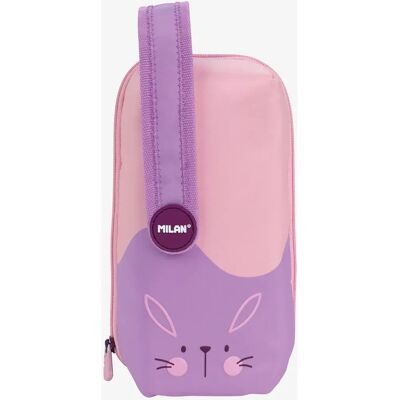 Custodia scolastica viola Milan - Serie Animali, 22,5x11,5x11 cm Custodia scolastica viola Milan - Serie Animali, 22,5x11,5x11 cm