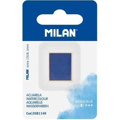 Milan Aquarell Refill - Blau - 1,5x2cm - Wasserfarben Nachfüllung Milan Aquarell Refill - Blau - 1,5x2cm - Wasserfarben Nachfüllung