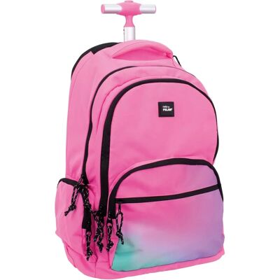Zaino Sunset Rosa con Ruote - Zaino Zaino Sunset Rosa con Ruote - Zaino