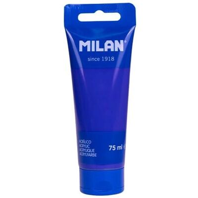 Tube de Peinture Acrylique Milan 75ml Bleu Outremer - Matériel d'Art Tube de Peinture Acrylique Milan 75ml Bleu Outremer - Matériel d'Art