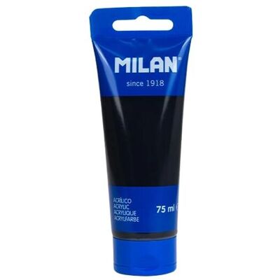 Tube de Peinture Acrylique Milan 75ml - Résistant à la lumière, Finition brillante, Couleurs vives Tube de Peinture Acrylique Milan 75ml - Résistant à la lumière, Finition brillante, Couleurs vives