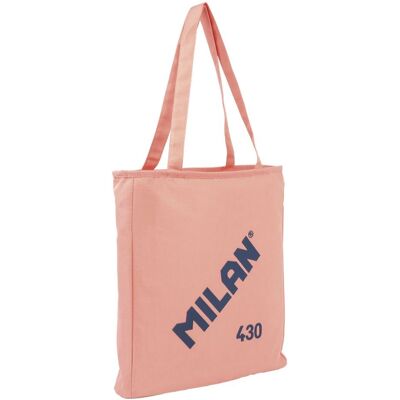 Milan 62102SNCP Pink Tote Bag - Shopping Bag Milan 62102SNCP Pink Tote Bag - Shopping Bag