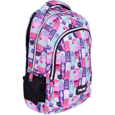 Zaino Scolastico Milan Serie Speciale 21L Alien Zaino Scolastico Milan Serie Speciale 21L Alien
