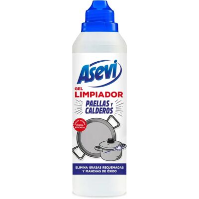Nettoyant liquide Asevi 26530 pour casseroles - Produit de nettoyage - Publicité Nettoyant liquide Asevi 26530 pour casseroles - Produit de nettoyage - Publicité