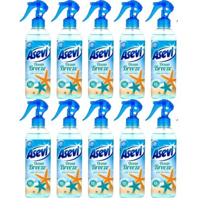 Asevi White Jasmine & Ocean Breeze Freshener - 12x 400ml Asevi White Jasmine & Ocean Breeze Freshener - 12x 400ml