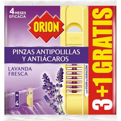 Repelente Total de Polillas Lavanda Orion 3 Unidades Repelente Total de Polillas Lavanda Orion 3 Unidades