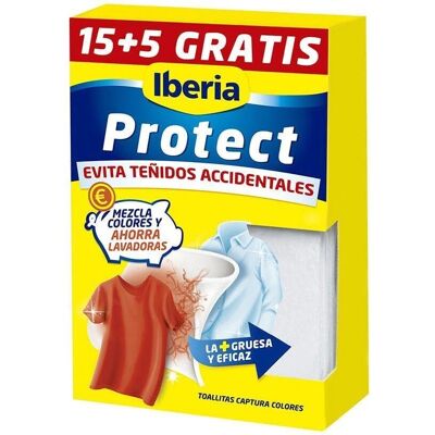Sábanas para lavadora Iberia - 20 unidades Sábanas para lavadora Iberia - 20 unidades