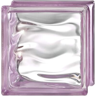 Fuchs Design - Glass Block 190x190x80 - Lila - Glasbaustein Fuchs Design - Glass Block 190x190x80 - Lila - Glasbaustein