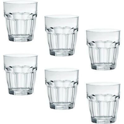 Bormioli Rocco 5154327 Rockbar Glas - Glas, 27 cl, 6-Pack Bormioli Rocco 5154327 Rockbar Glas - Glas, 27 cl, 6-Pack