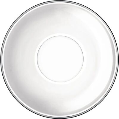 Bormioli Rocco 6 Piece Easy Bar Glass Tea Saucer Set - Tempered Glass Saucers for Teacups Coffee Mugs - 14cm Clear Bormioli Rocco 6 Piece Easy Bar Glass Tea Saucer Set - Tempered Glass Saucers for Teacups Coffee Mugs - 14cm Clear
