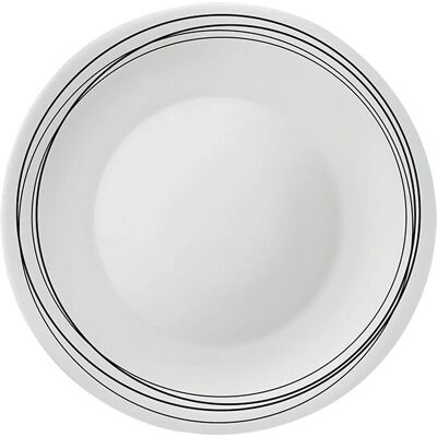 Piatto da Cena Linee di Bormioli Rocco - Vetro Temperato Rotondo - 6 pz Piatto da Cena Linee di Bormioli Rocco - Vetro Temperato Rotondo - 6 pz