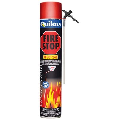 QUILOSA - Mousse de Polyuréthane Résistante au Feu 750ML - Type de Produit - Publicité QUILOSA - Mousse de Polyuréthane Résistante au Feu 750ML - Type de Produit - Publicité