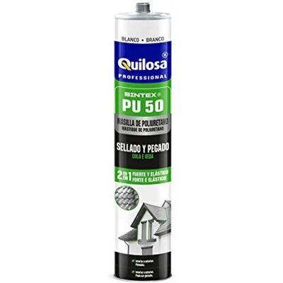 Veda de poliuretano Quilosa PU50 - Multiuso, 300ml, Preto Veda de poliuretano Quilosa PU50 - Multiuso, 300ml, Preto