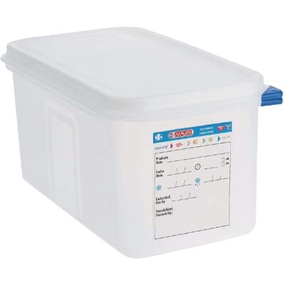 Araven 6L Food Storage Container - Set of 4 - White GN 1/3 Araven 6L Food Storage Container - Set of 4 - White GN 1/3