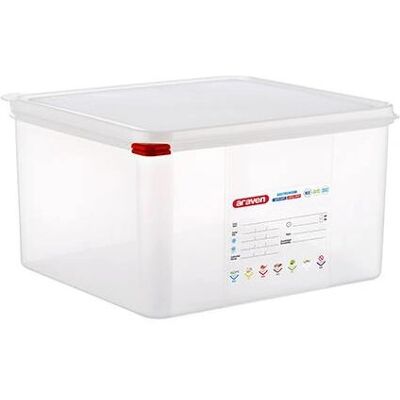 Araven 00471 Voedselopslagcontainer - 19L Hermetisch Polypropyleen Araven 00471 Voedselopslagcontainer - 19L Hermetisch Polypropyleen