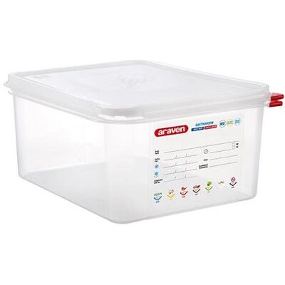 Araven Pojemnik na żywność - 10L, hermetyczny, przezroczysty - GN 1/2 Araven Pojemnik na żywność - 10L, hermetyczny, przezroczysty - GN 1/2
