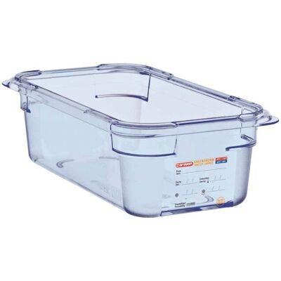 Araven GN 1/3 Lebensmittelbehälter - BPA-frei, Mikrowellenfest, Blau Araven GN 1/3 Lebensmittelbehälter - BPA-frei, Mikrowellenfest, Blau