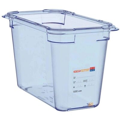 Contenedor de alimentos GN 1/3 de Araven - Azul Contenedor de alimentos GN 1/3 de Araven - Azul